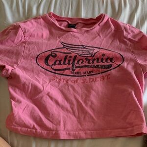 SHEIN womens cropped tee